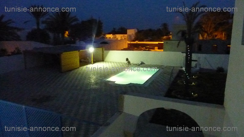 Djerba - Houmet Essouk Djerba  Location vacances Appart. 2 pices Villa s2 sidi mahrez plage piscine