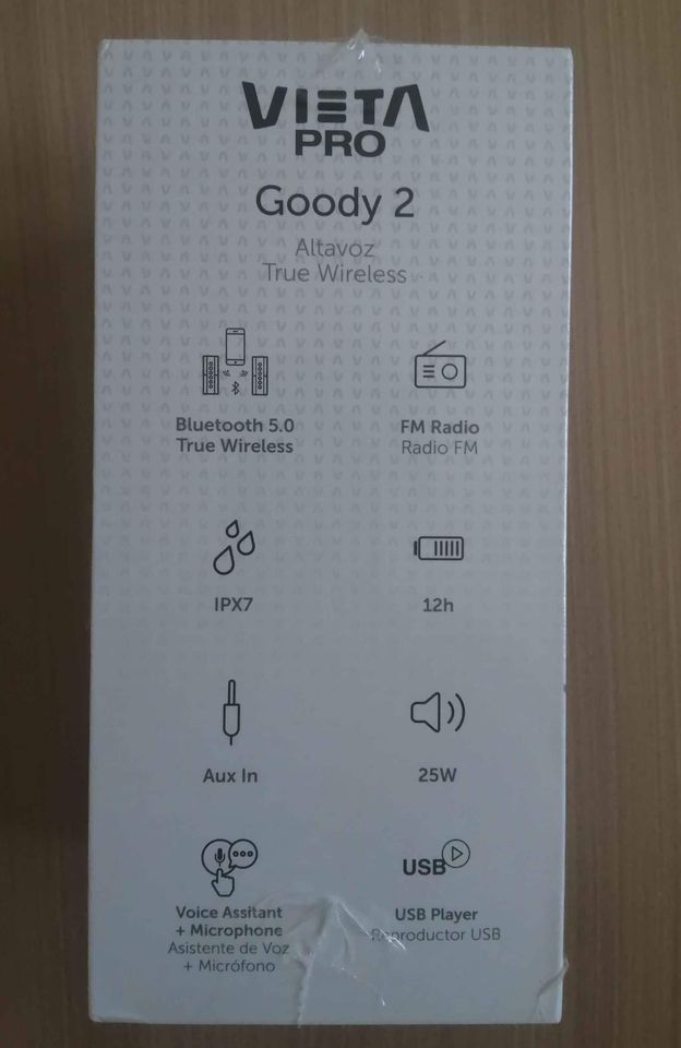 El Hencha El Hencha Kits Mains Libres Bluetooth Speaker vieta pro goody 2