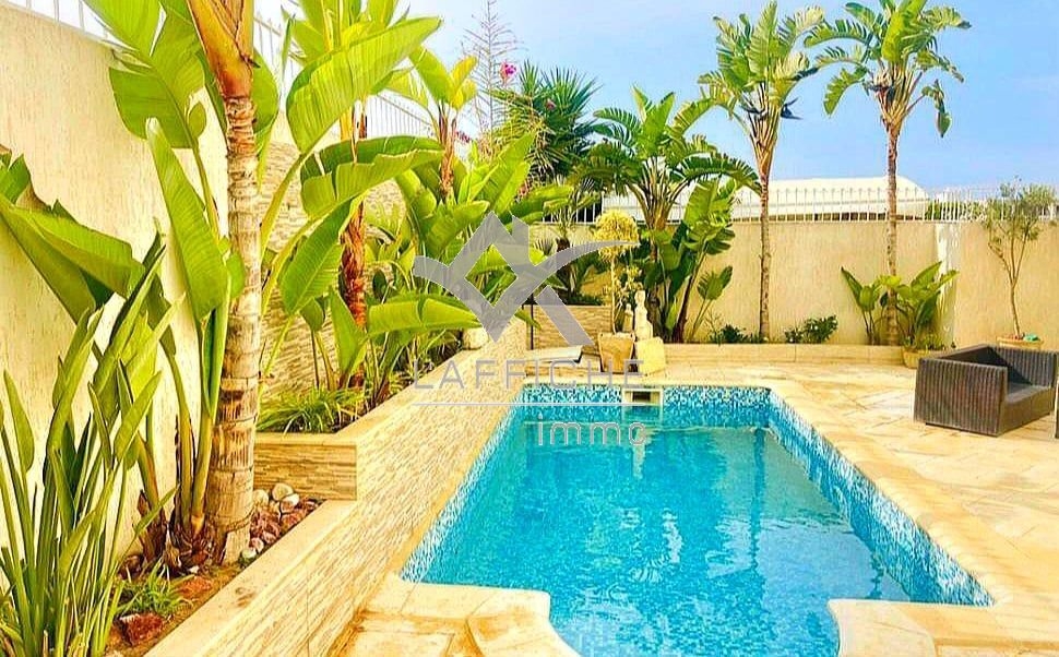 La Marsa Cite El Hana Vente Maisons Villa jumele avec piscine  la marsa ref1860