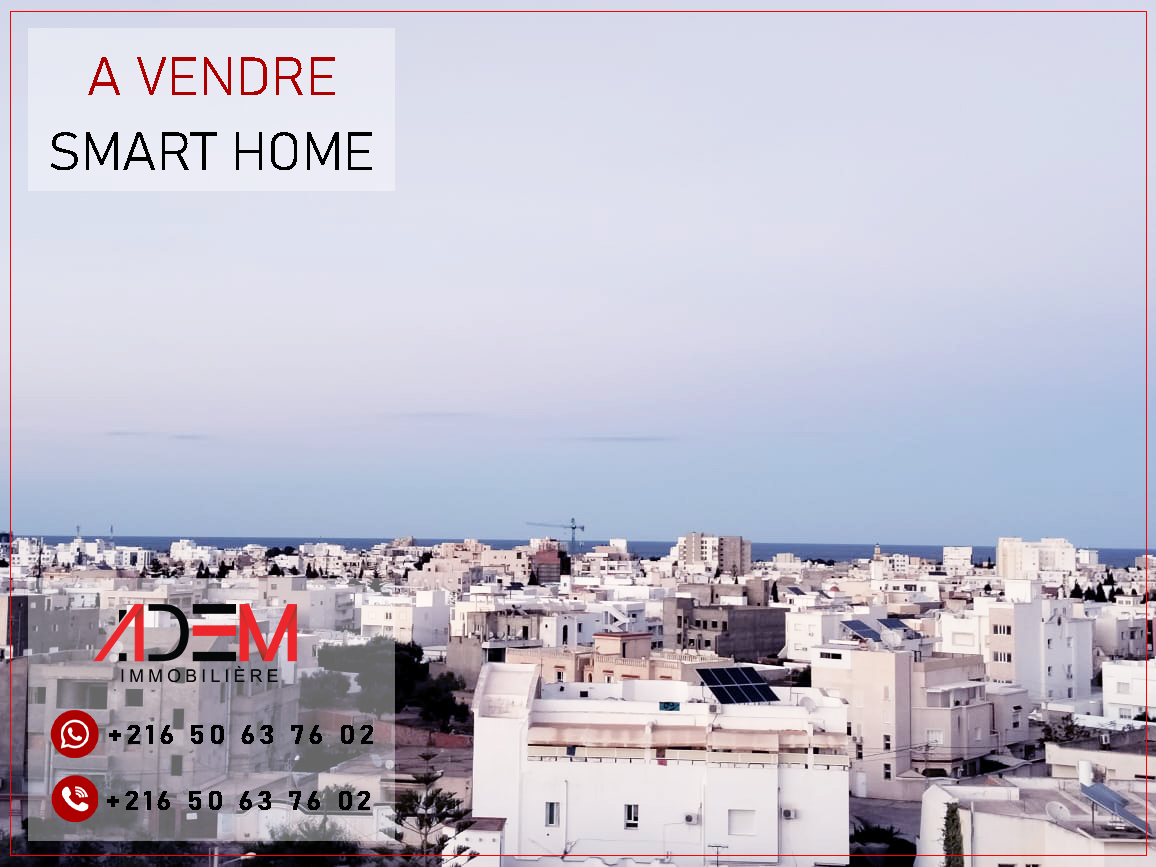 Sousse Jaouhara Sousse Khezama Vente Appart. 3 pices Smart home
