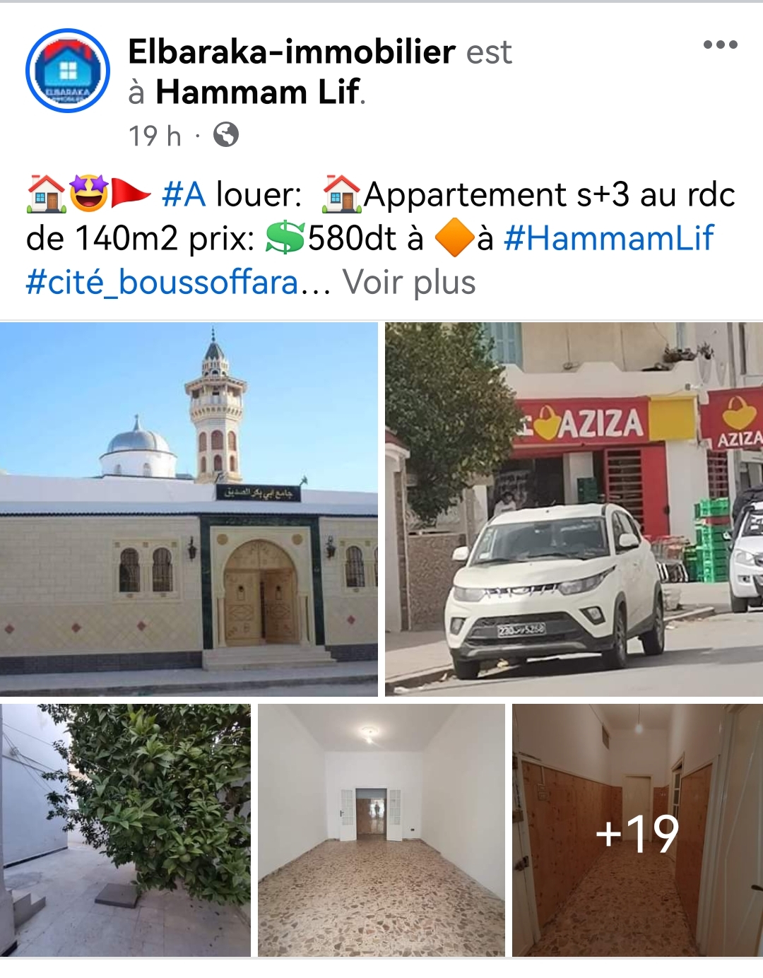 Location Appart. 4 pices