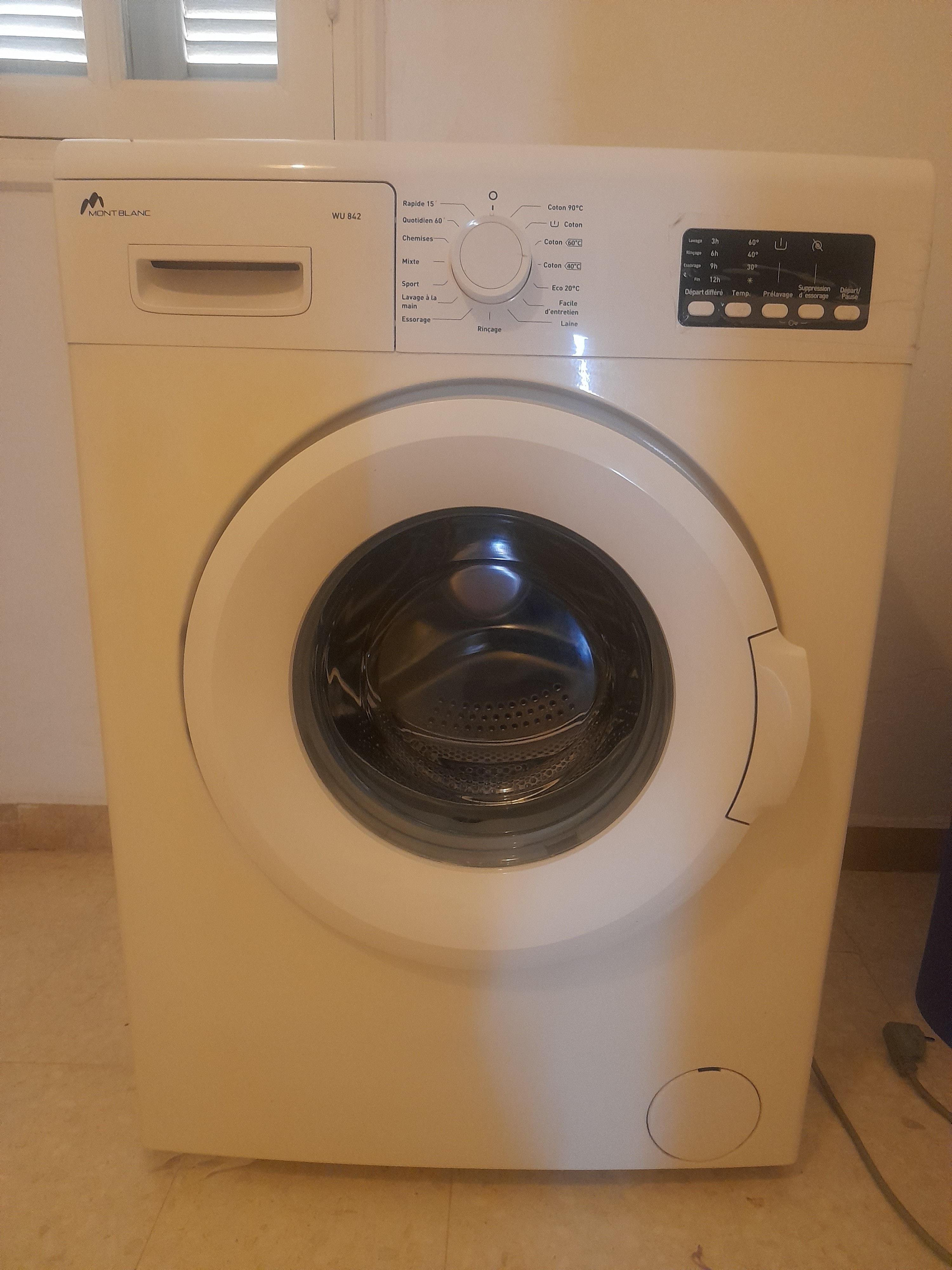 Grombalia Cite Erriadh Lave-linge Autre Lave linge mont blanc