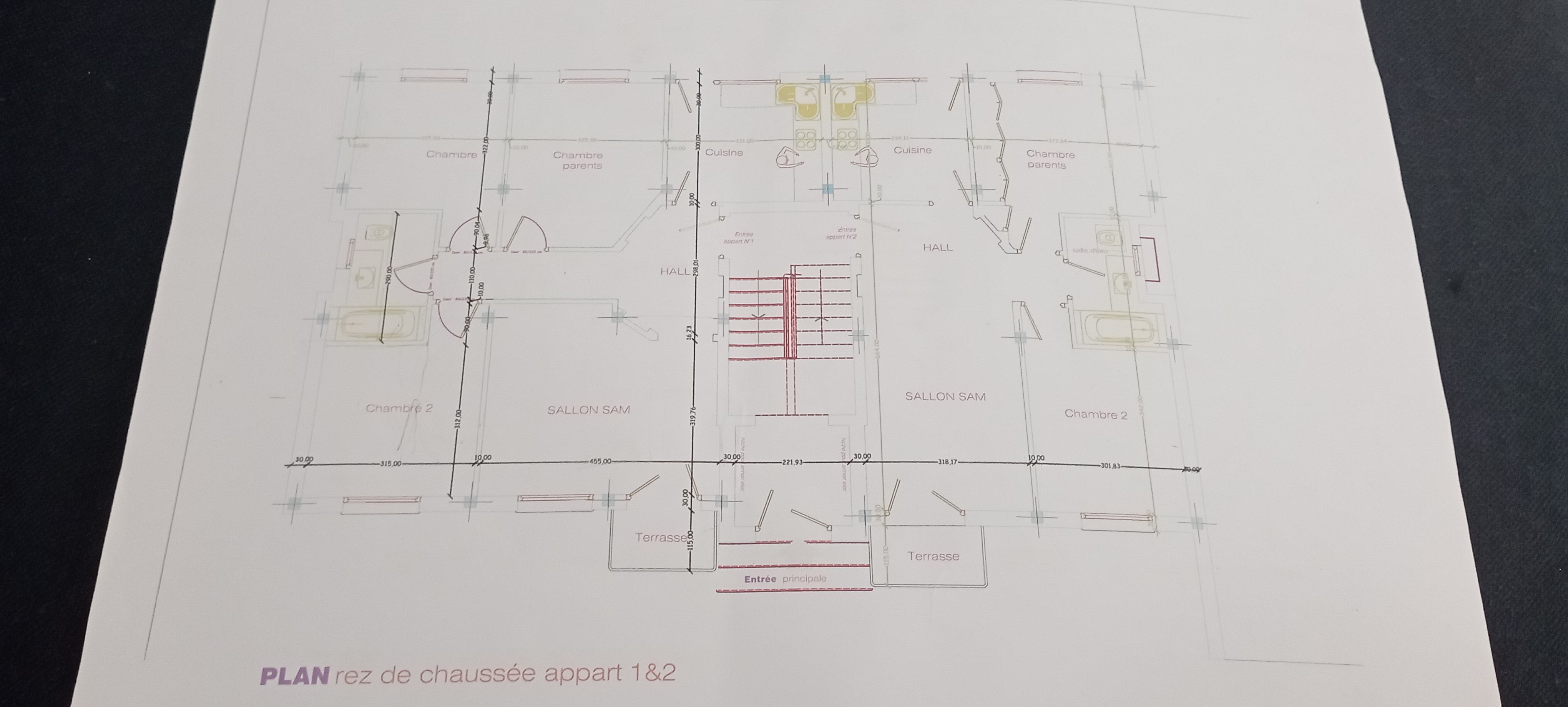 La Soukra Cite De La Sante Terrain Terrain nu Terrain avec foundation pour 3 apartments