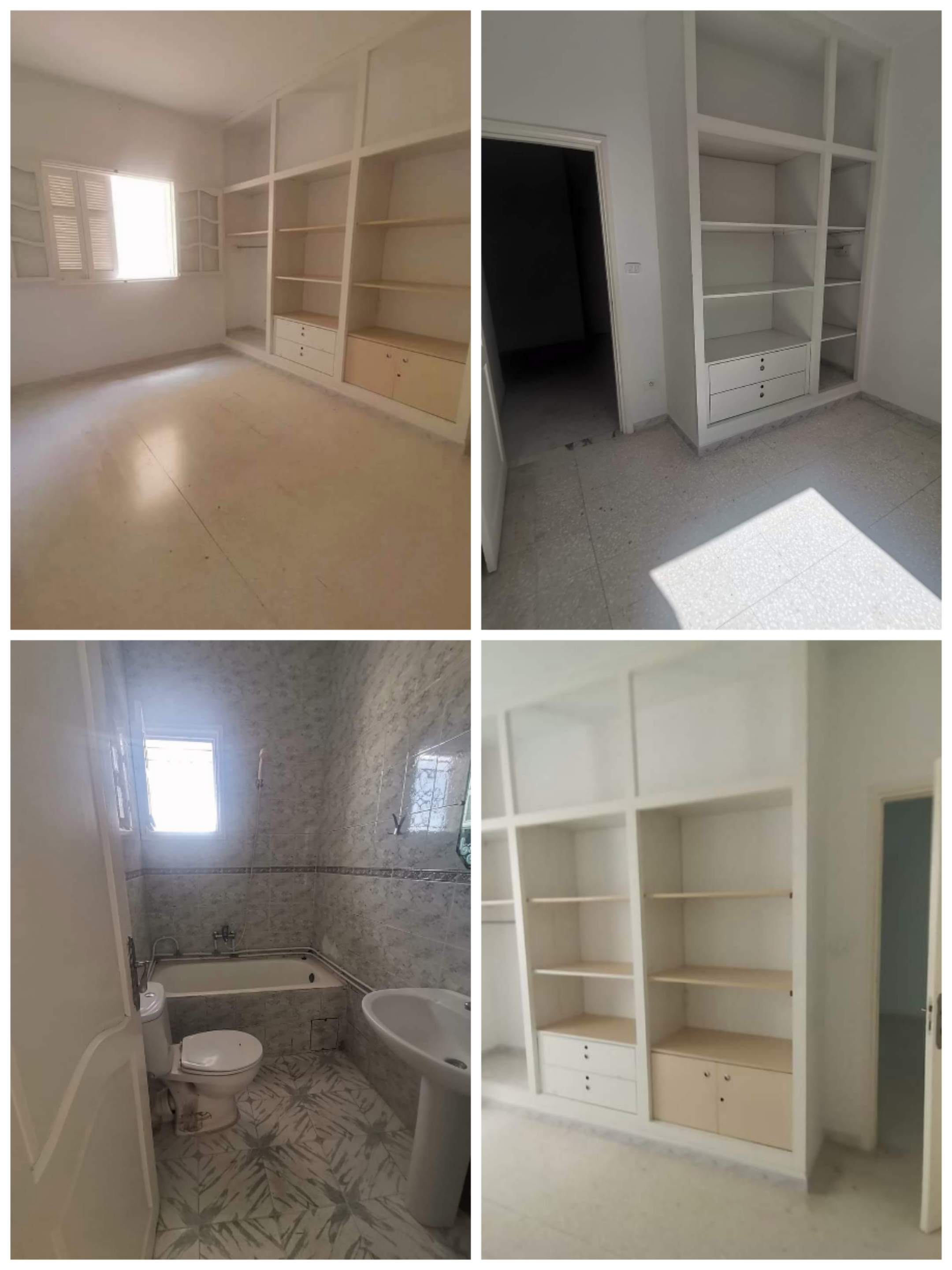 Hammam Lif Hammam Lif Location Appart. 3 pices Etage s2 entre indpendante 530dt