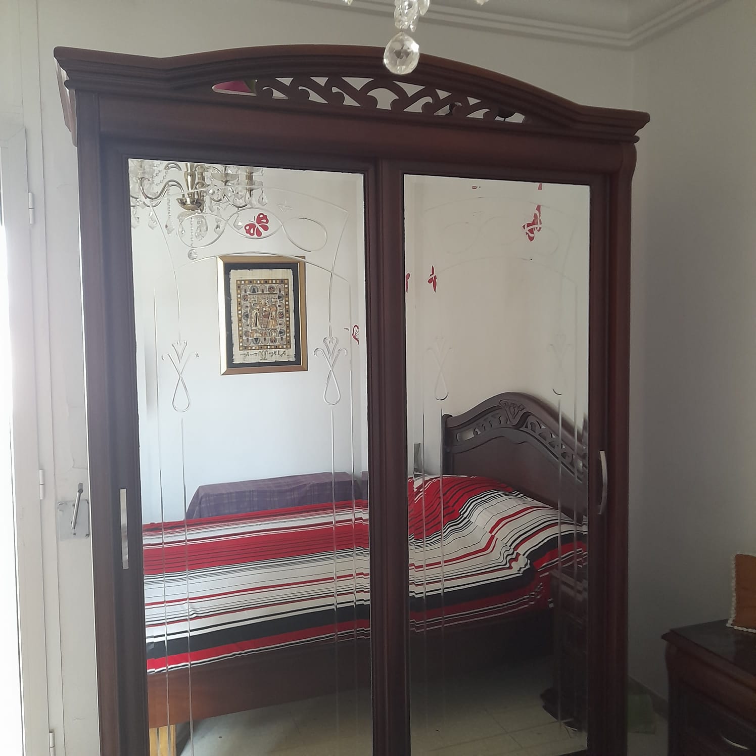 La Soukra Cite Hedi Nouira Chambres  coucher Chambres  coucher Chambre pour adultes