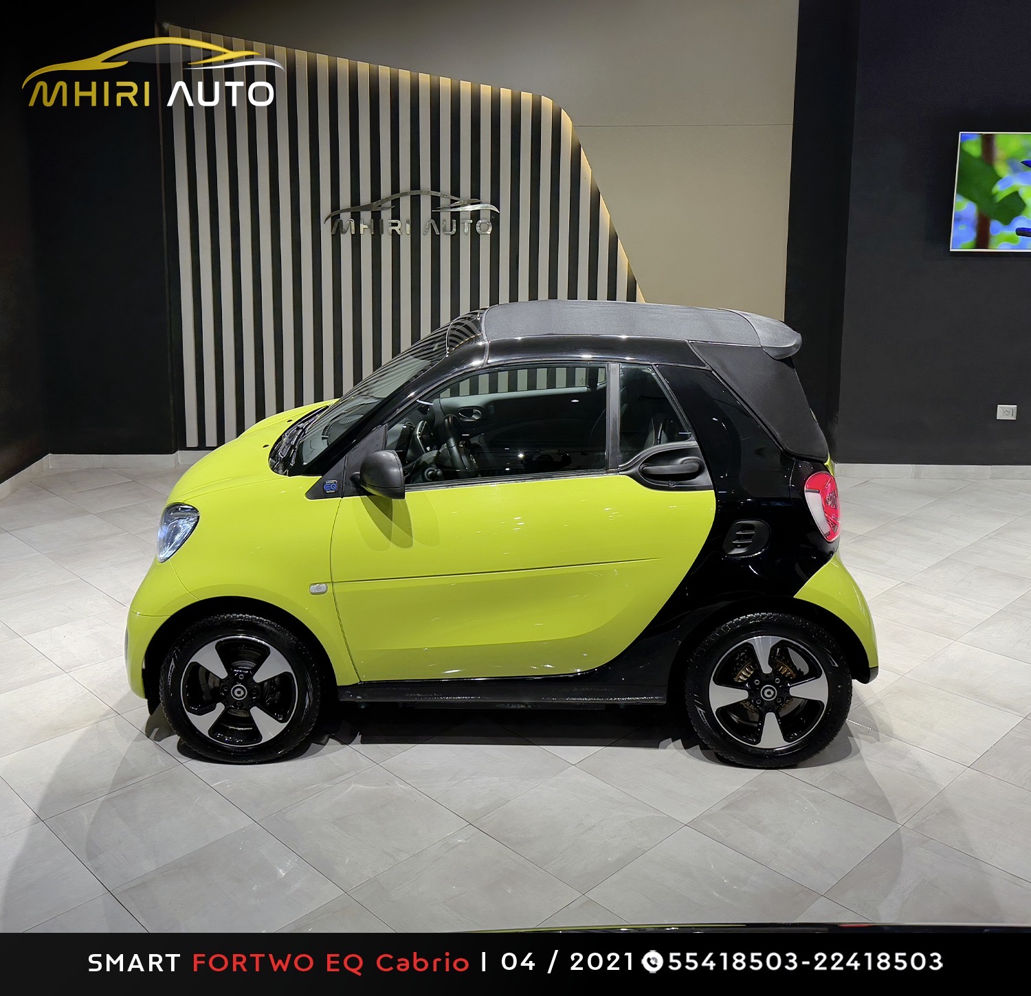 Mnihla Jardins d'el Menzah Smart Smart.Cabriolet Smart fortwo eq cabrio