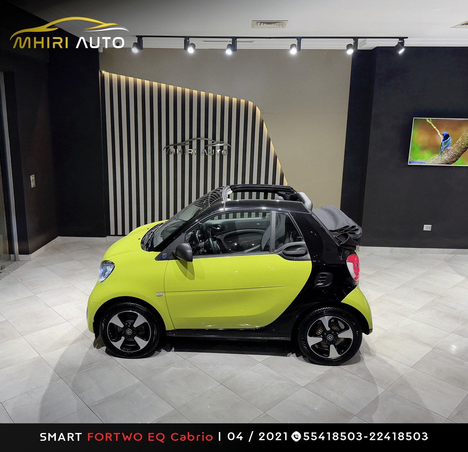 Mnihla Jardins d'el Menzah Smart Smart.Cabriolet Smart fortwo eq cabrio