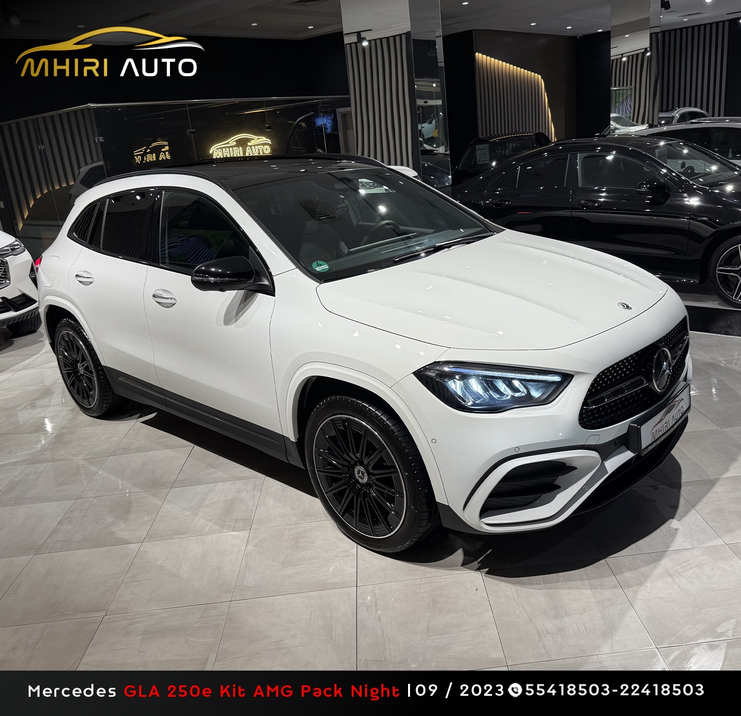 Mnihla Jardins d'el Menzah Mercedes Autre Modle La nouvelle mercedes gla 250 e amg pack night