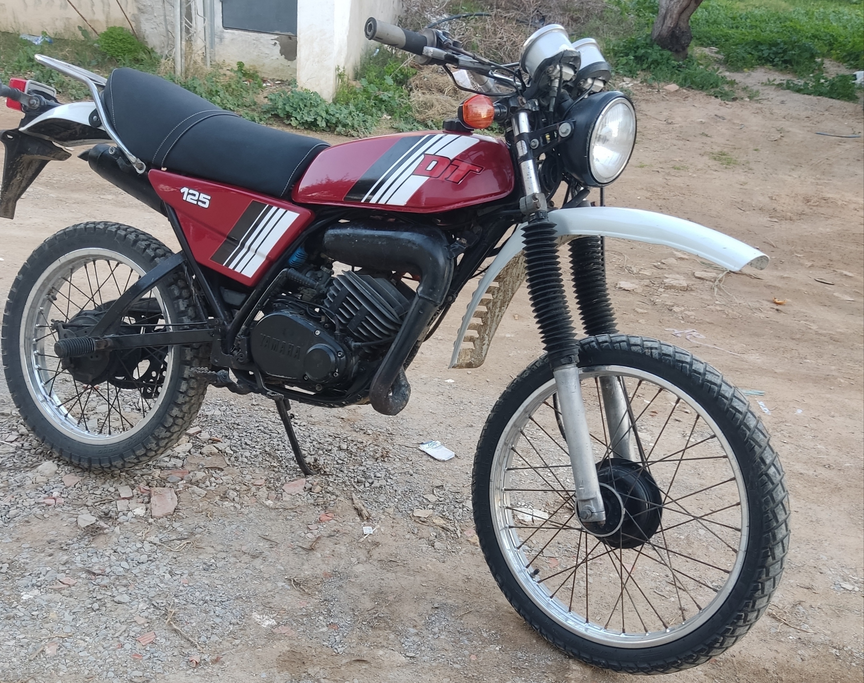 Hammamet Hammamet Yamaha Yamaha Trs belle yamaha dtmx 125 cc