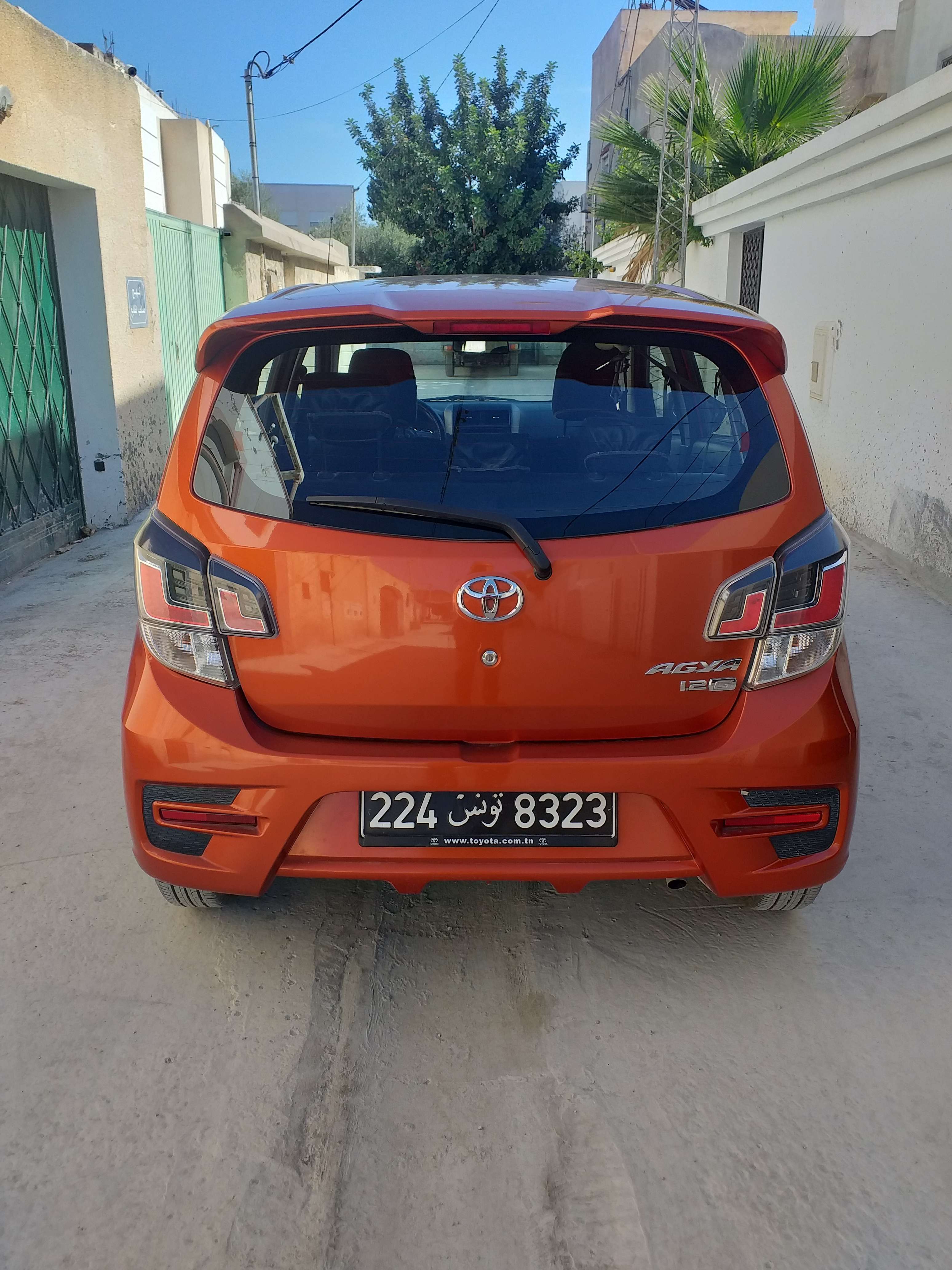 La Soukra Borj Louzir Toyota Aygo Toyota agya neuve